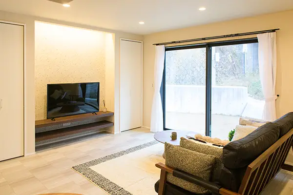 prepo モデルハウス リビング