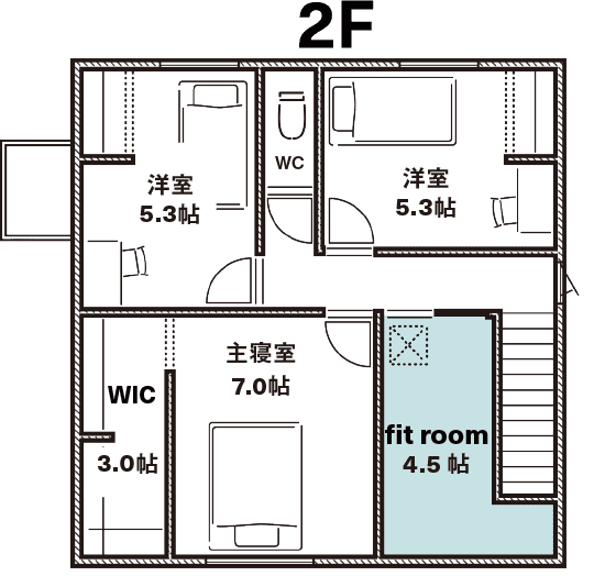 prepo no.03 間取り図